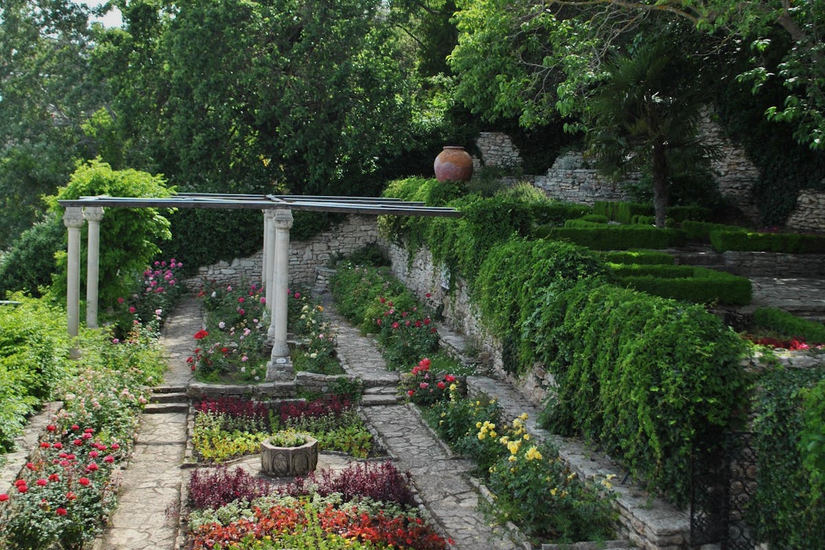 Jardin méditerranéen paysagé à Nice